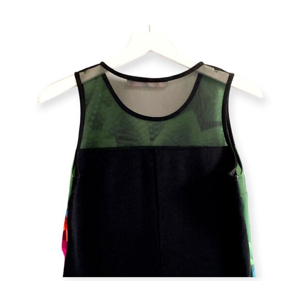 Desigual Multi-color Graphic Print Bodycon Dress, Size M - Picture 7 of 15